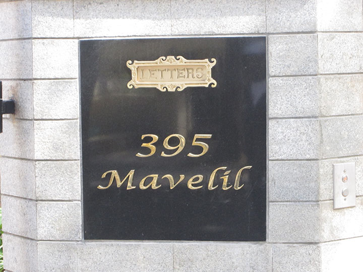 House name plate